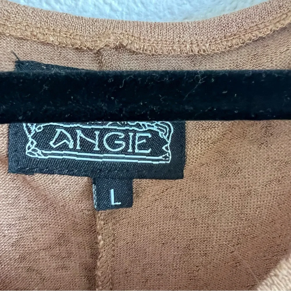 Angie Women’s Raw Hem‎ High-Low Tunic Dress
